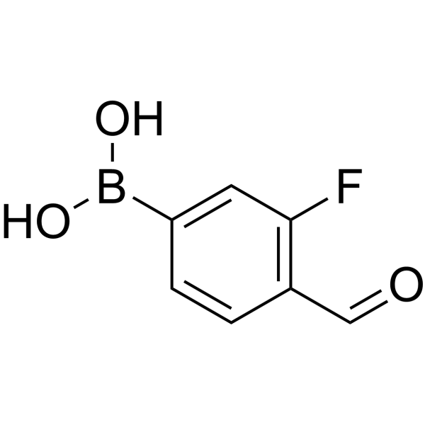 3-Fluoro-4-formylphenylboronic acid 248270-25-9